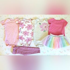 Baby Girl Clothes Bundle Size 6-9 Months